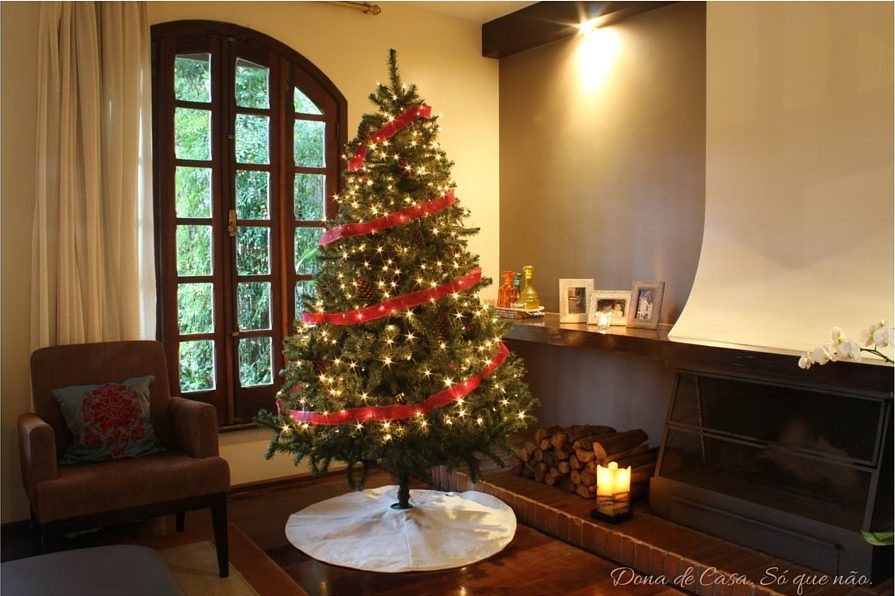 Árvore de Natal - 1a decoração. Dona de Casa. Só que não.